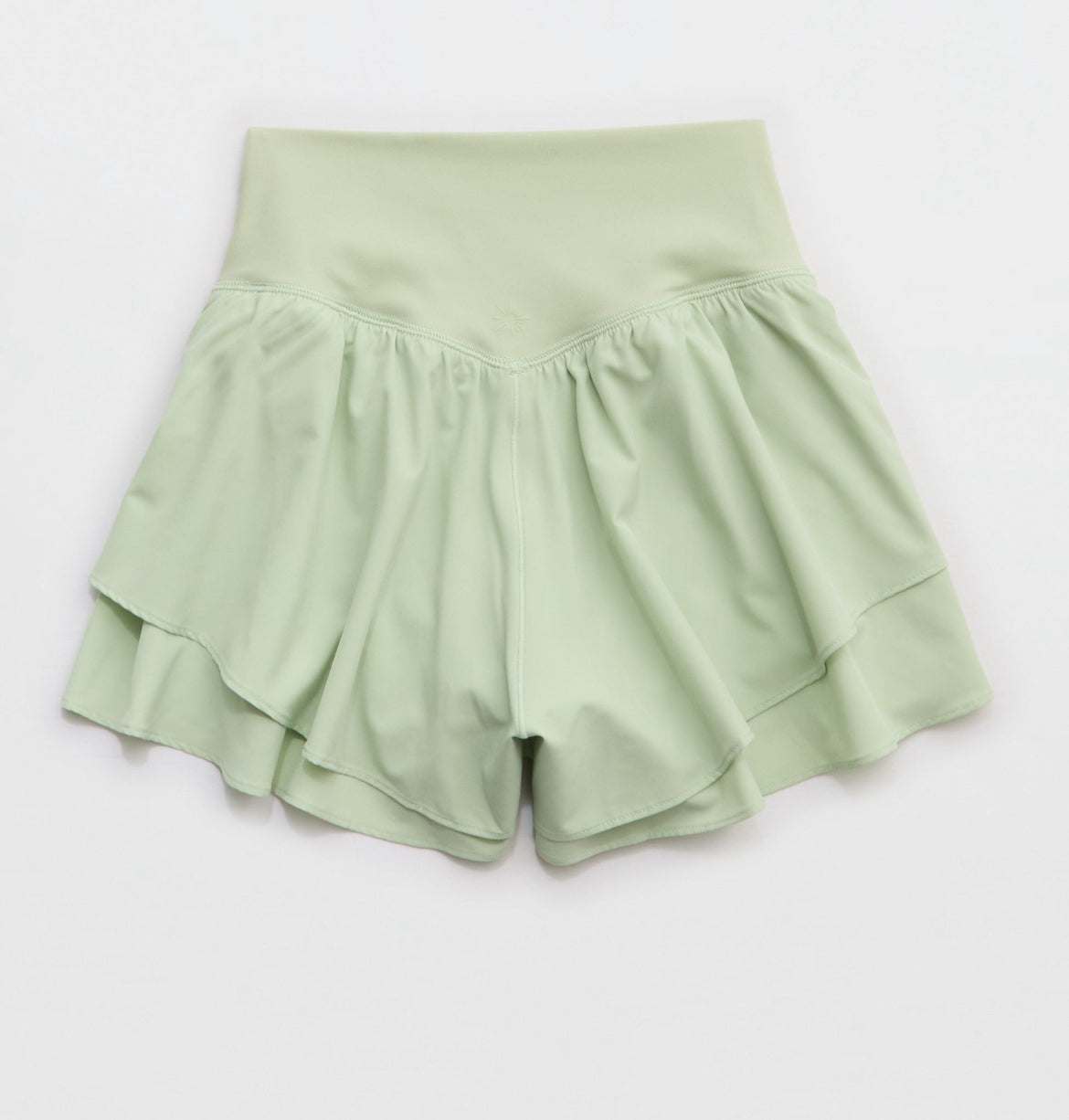 Short OFFLINE flirty - verde pastel