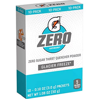 ZERO Gatorade GLACIER FREEZE (caja con 10 sobres)