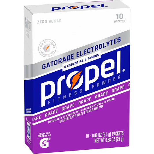 Propel Zero Azucar - Uva (cajita con 10 sobres)