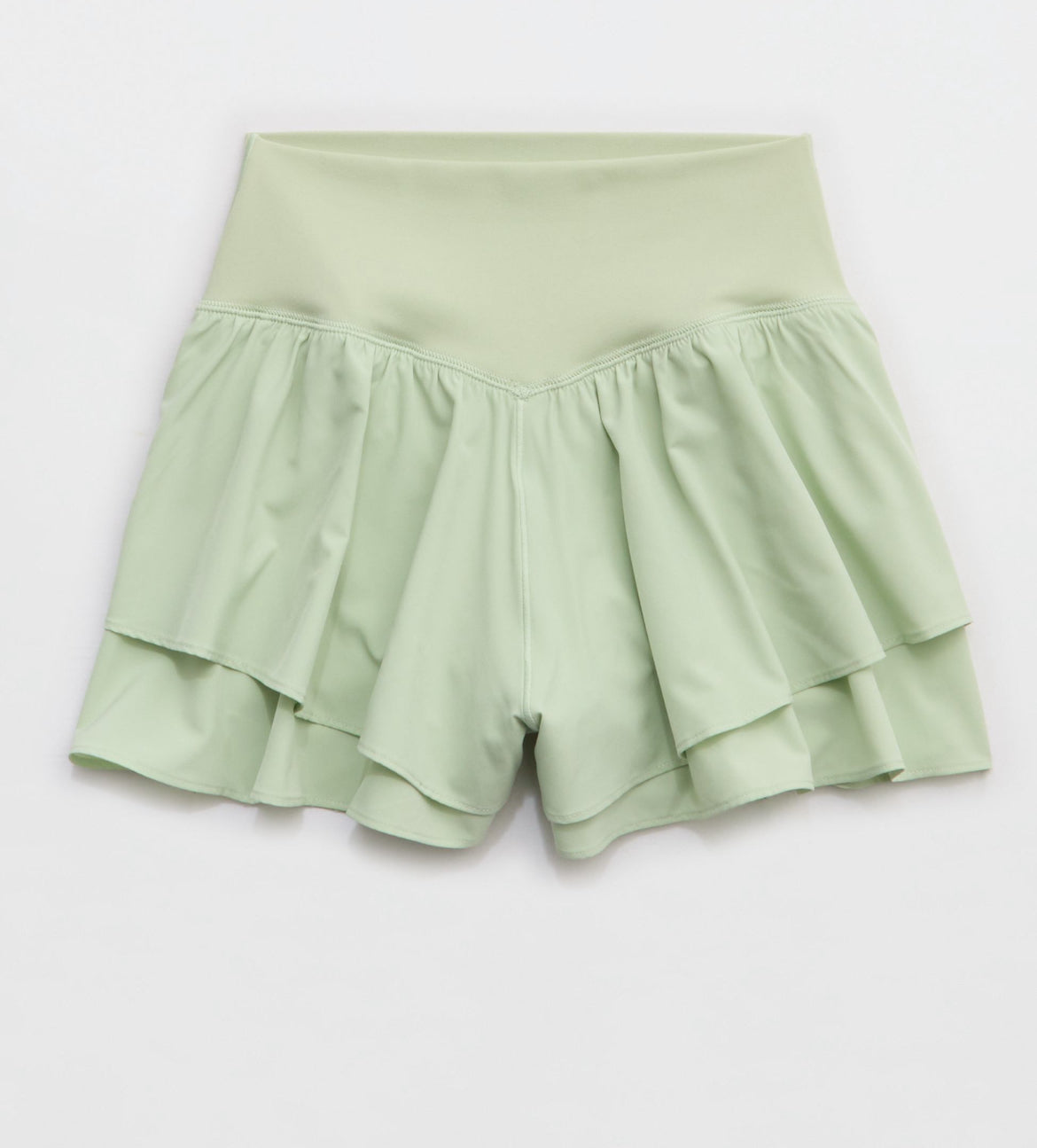 Short OFFLINE flirty - verde pastel
