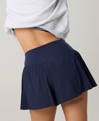 Short OFFLINE con paletones - AZULOSCURO